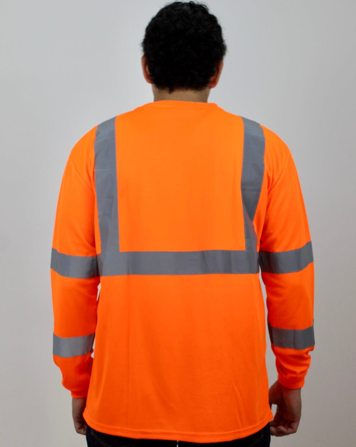 Playera Alta Visibilidad Manga Larga