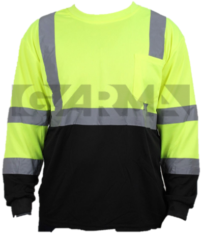 PLAYERA CR ML CCR ALTA VISIBILIDAD NARANJA, LIMON, ROYAL