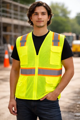 CHALECO  ALTA VISIBILIDAD CLASE III