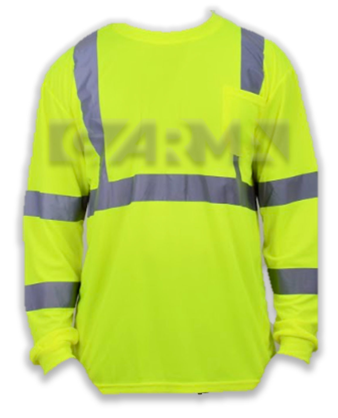 PLAYERA CR ML CCR ST900 SAFETY GREEN